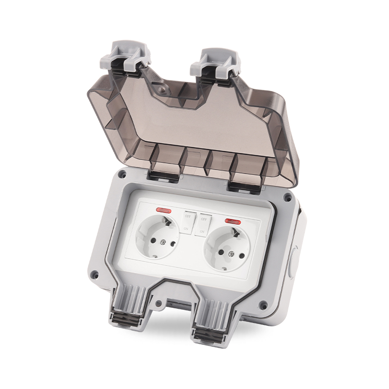 Power Switch Outdoor - IP66 EU Germany Standard Waterproof Outdoor