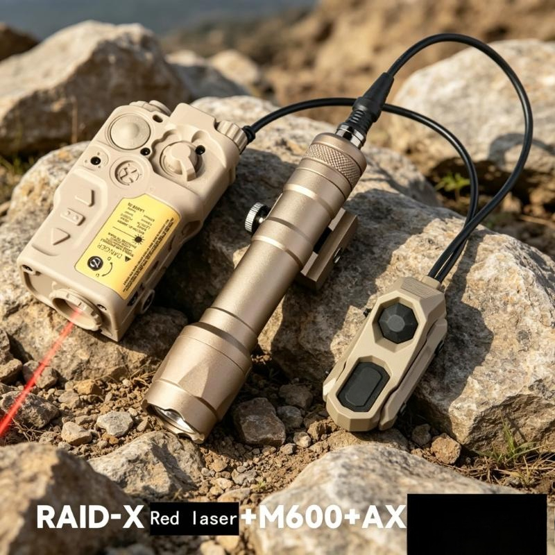 Outdoor Power Kit - Adjustable Green Ray Tactical Kit with