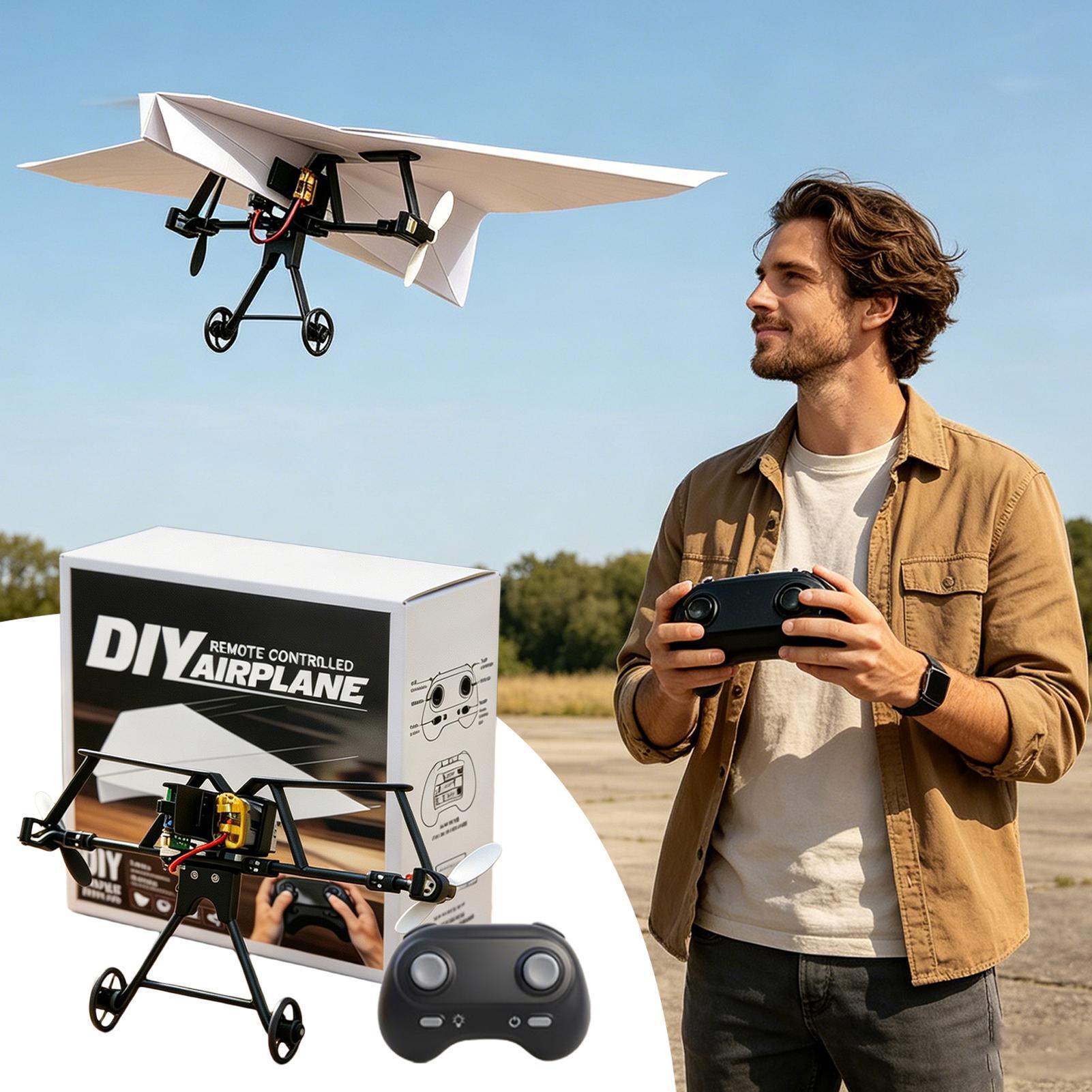 RC Paper Airplane Kit Remote C - Outdoor Power Kit review and price