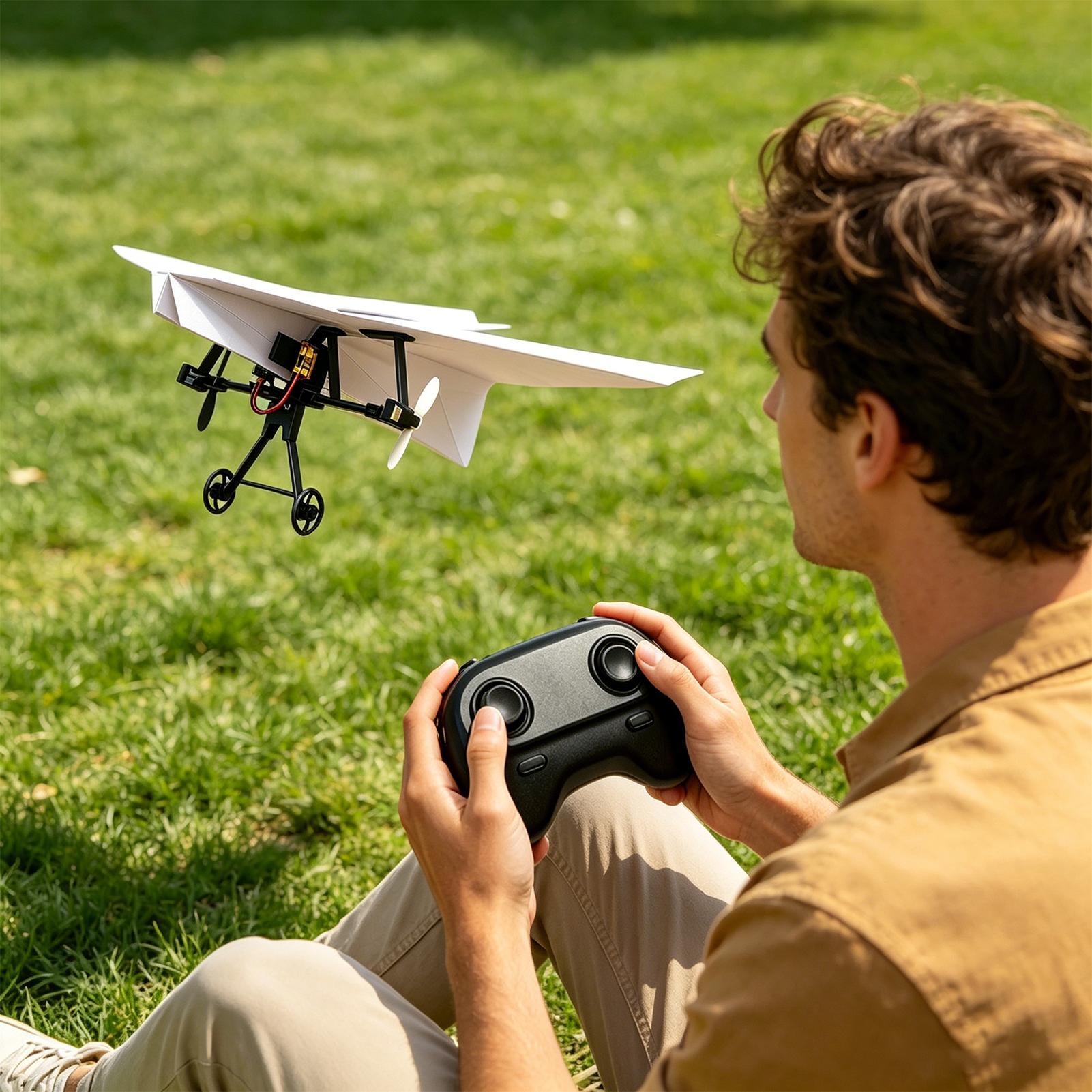 RC Paper Airplane Kit Remote C - Outdoor Power Kit review and price