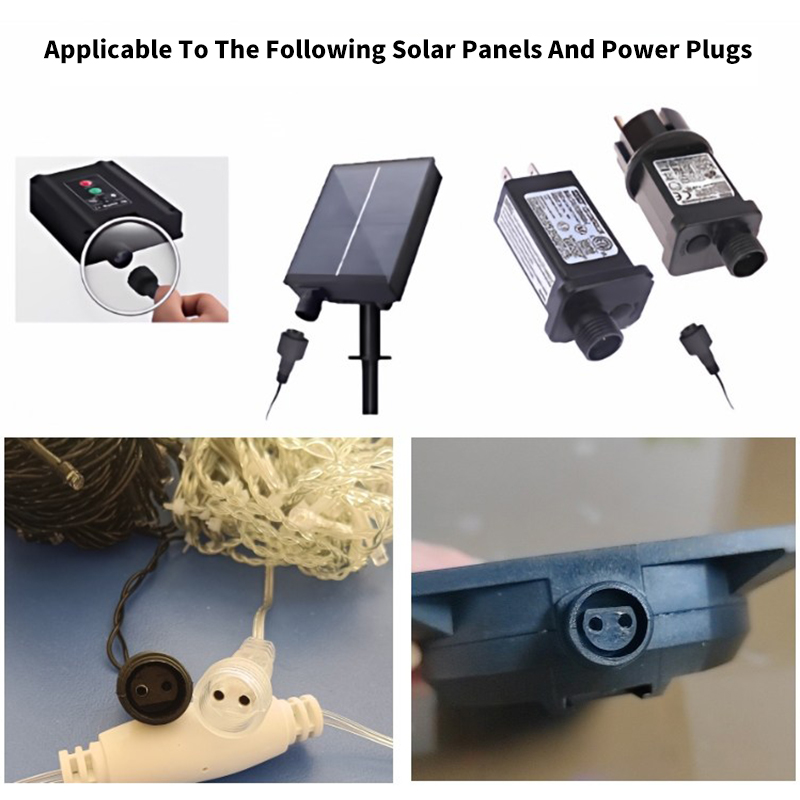 2Pin LED Connector With 25cm C - Outdoor Power Extension Cord review and price