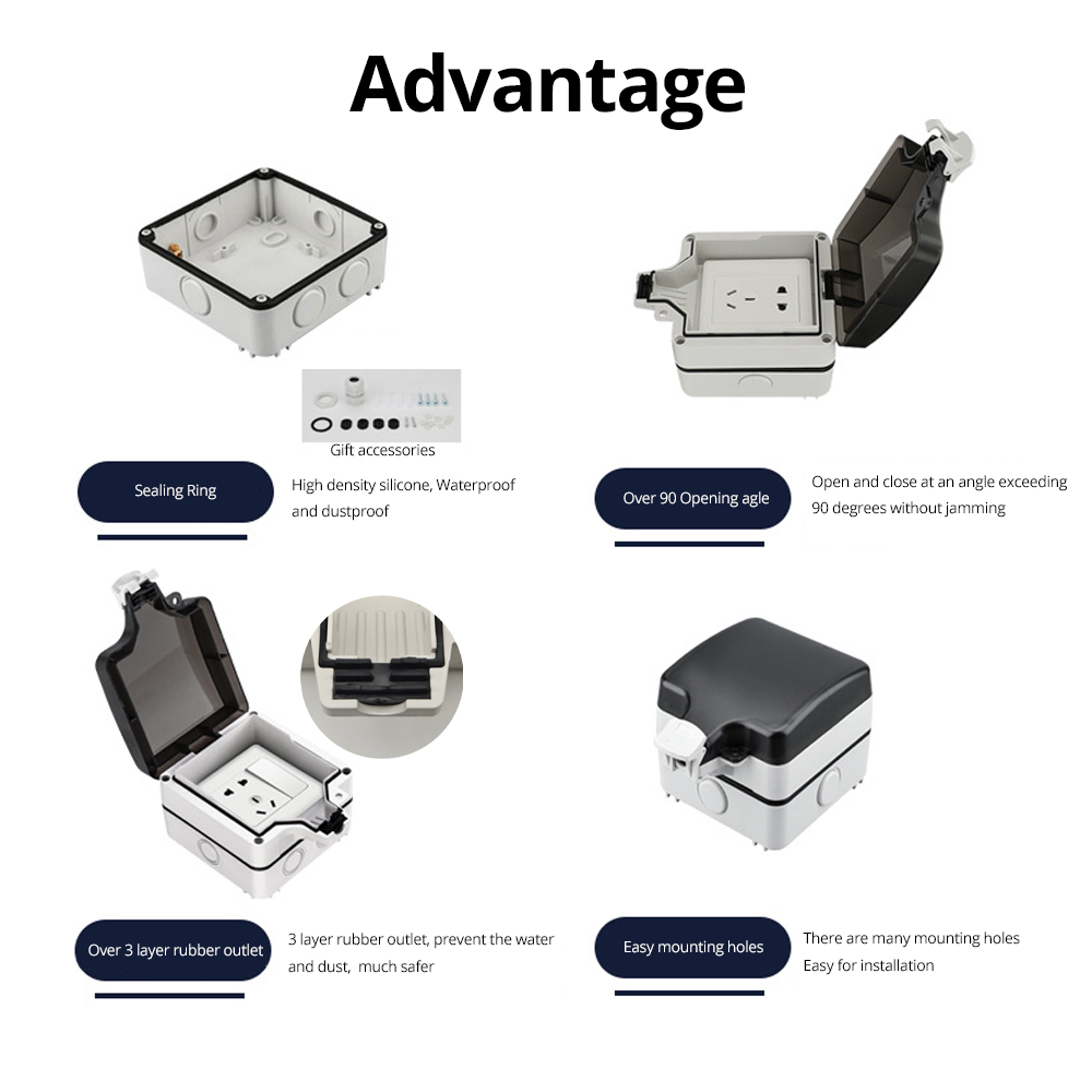 Wallpad IP66 Dustproof Waterpr - Power Switch Outdoor review and price