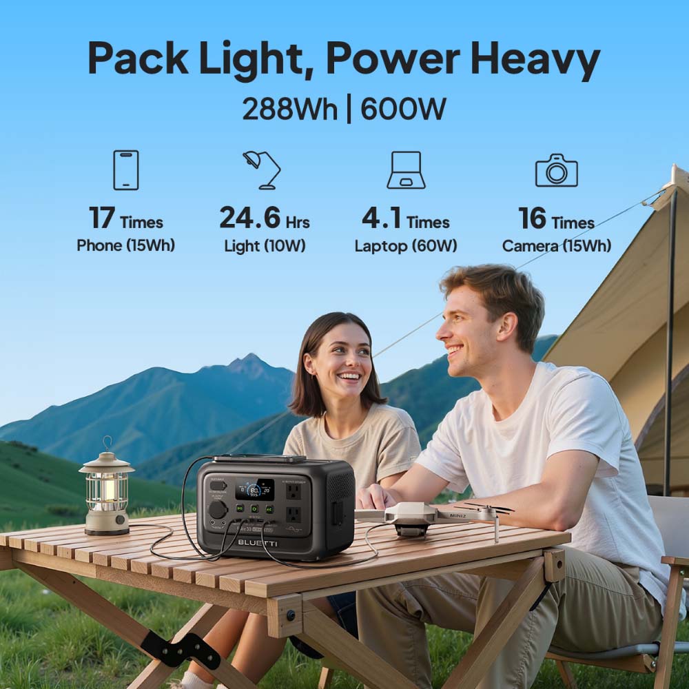【Renew】BLUETTI Elite 30 V2 Por - Outdoor Power Equipment review and price