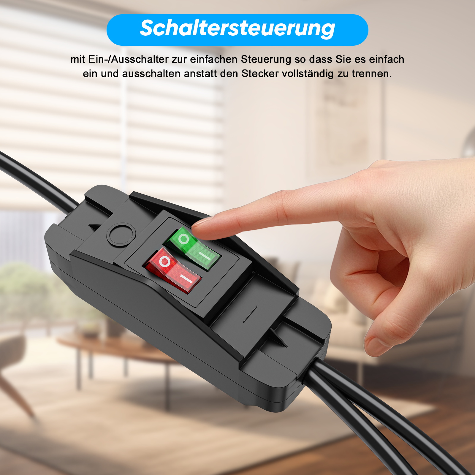 EU Plug Extension Cord with ON - Outdoor Power Extension Cord review and price