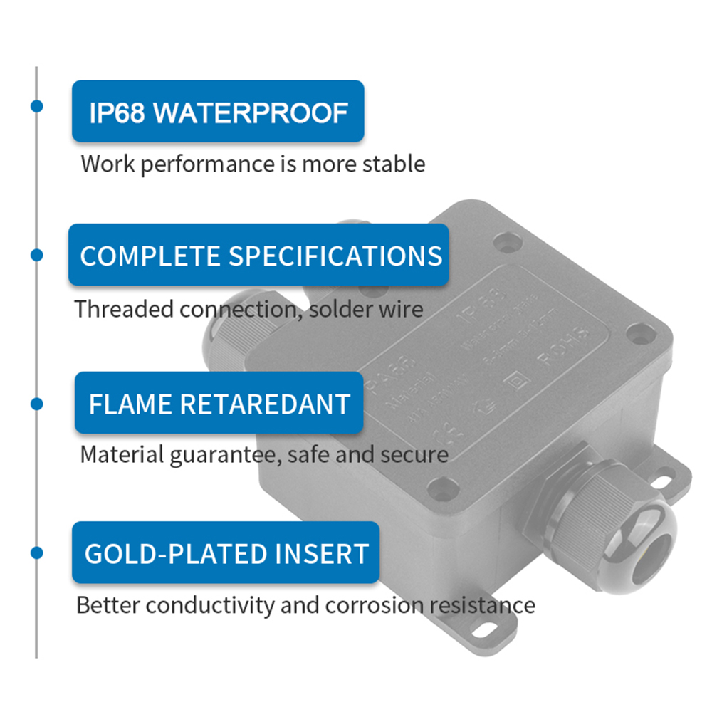 IP68 Outdoor Waterproof Juncti - Outdoor Power Board Box review and price