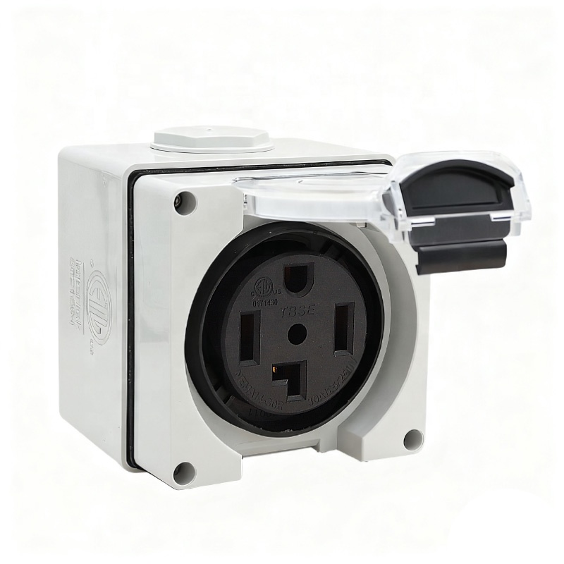 30Amp Power Outlet Box NEMA 14 - Outdoor Power Receptacle Box review and price