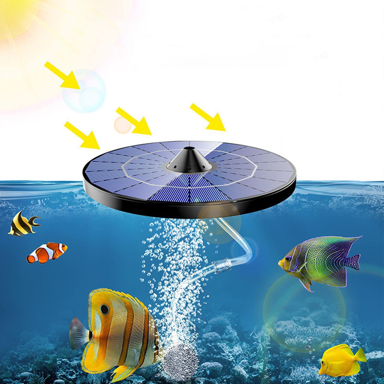 Solar-powered pond aerator pum - Outdoor Power Kit review and price