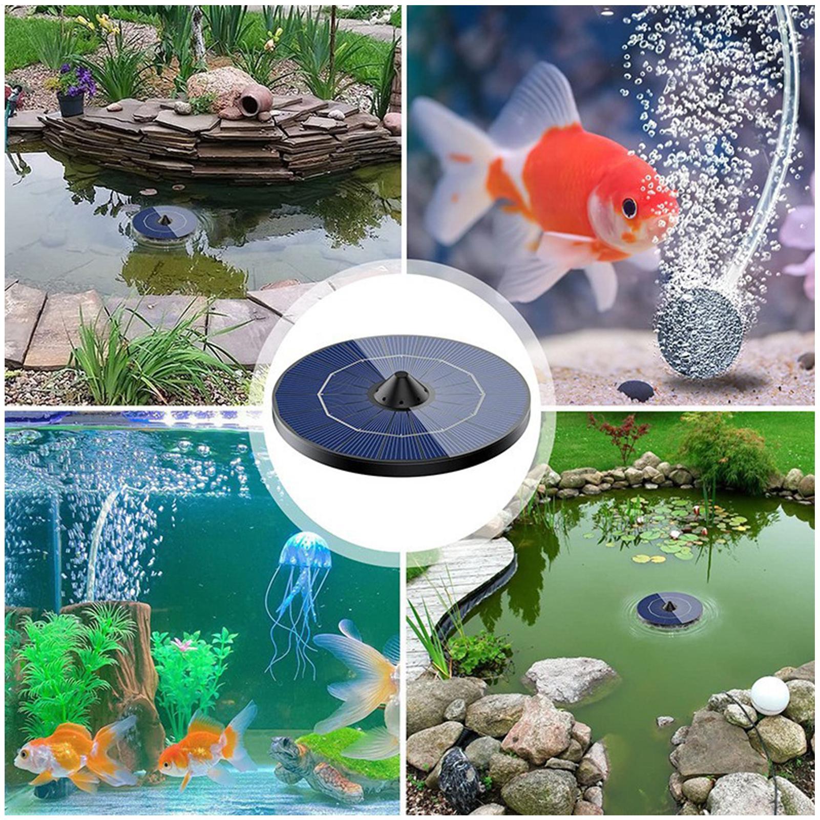 Solar-powered pond aerator pum - Outdoor Power Kit review and price