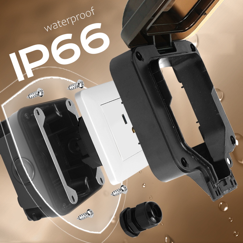 Avoir IP66 Wall Waterproof Soc - Outdoor Power Solutions review and price