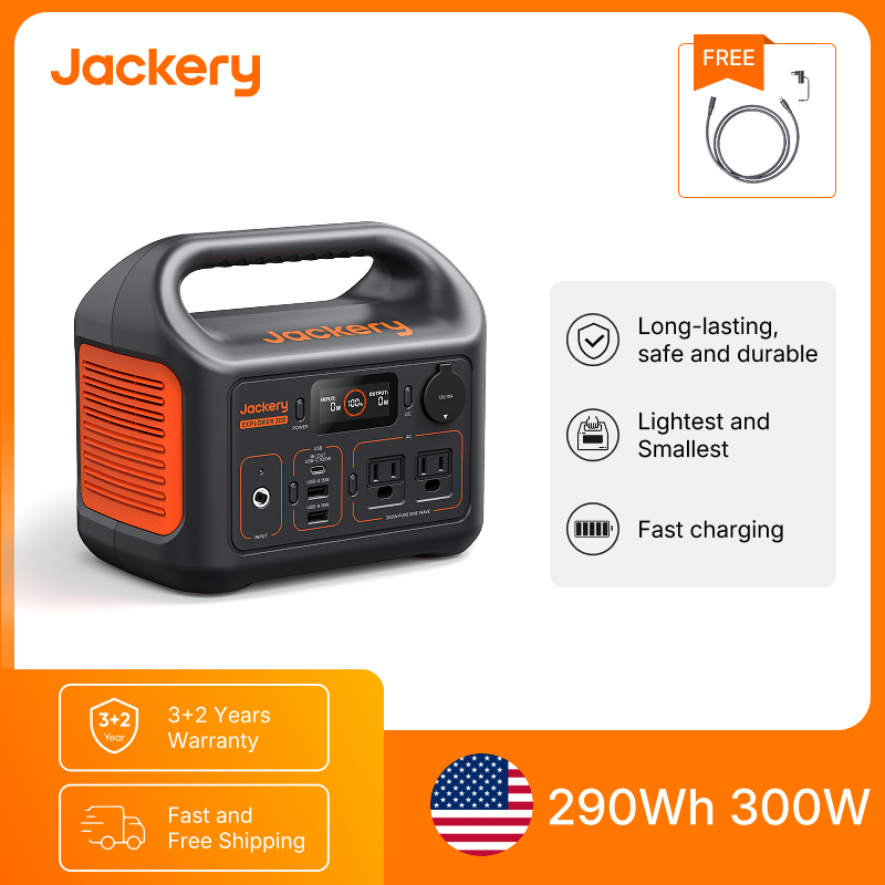 Jackery Portable Power Station - Outdoor Power Extension Cord review and price