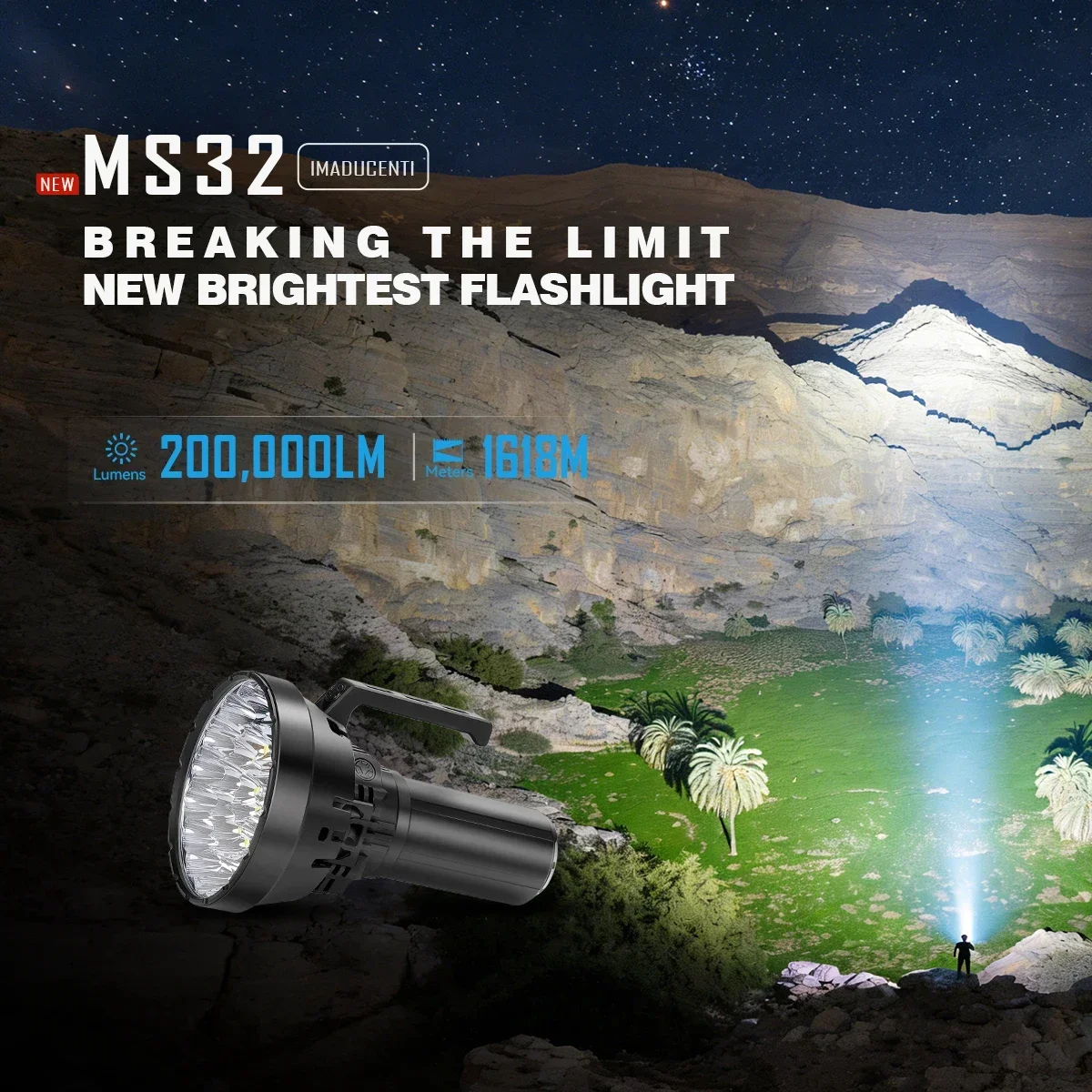 IMALENT MS32 200000 Lumens Fla - Outdoor Power Equipment review and price