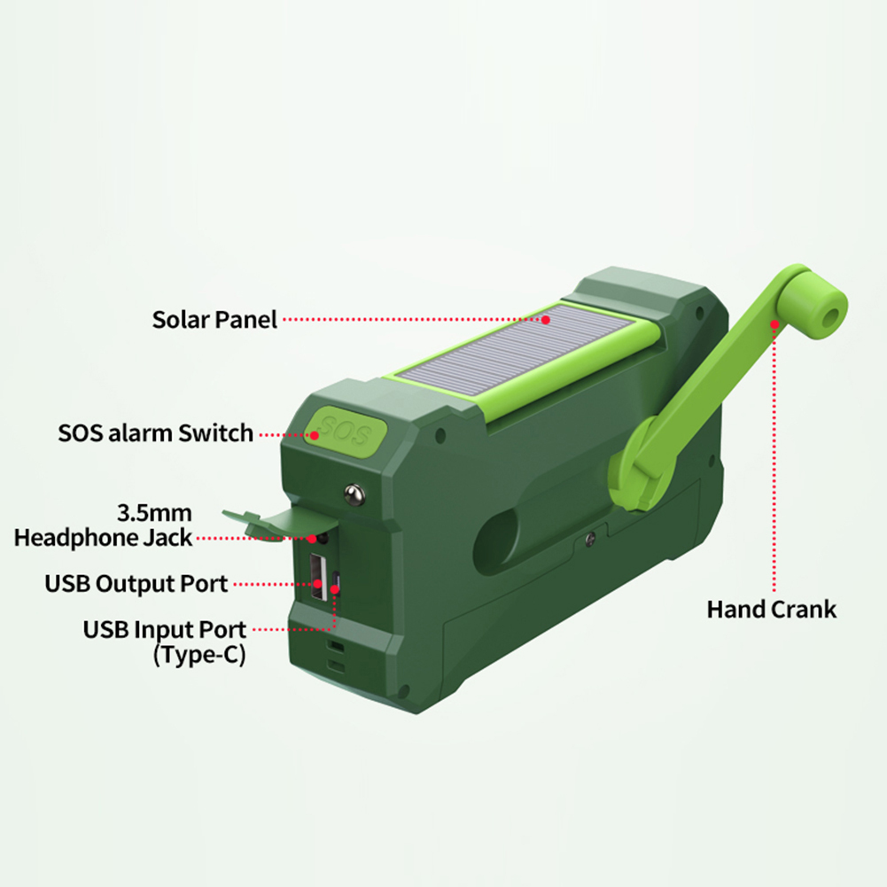 10000mAh Multifunctional Radio - Outdoor Power Kit review and price