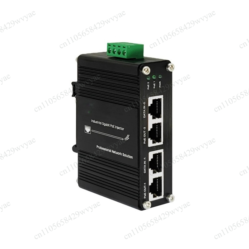 60W 2‑Port PoE Injector 10/100 - Outdoor Power Adapter review and price