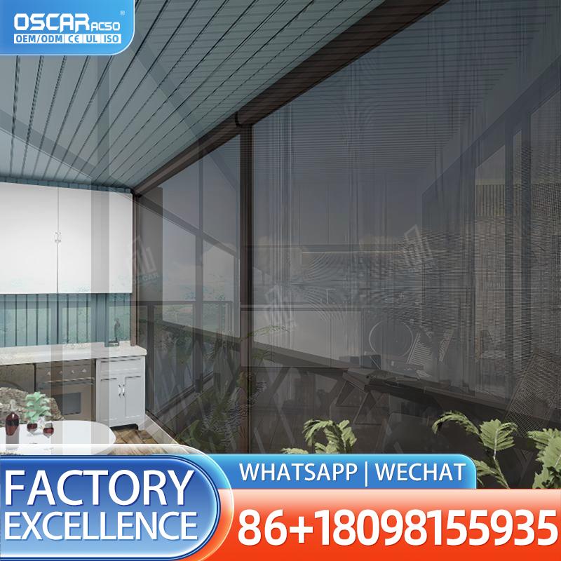 Electric Vertical Roller Blind - Outdoor Power Roller Shades review and price
