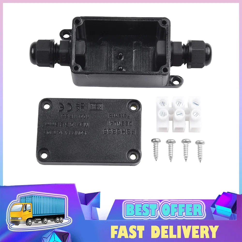 Waterproof Junction Box 2 Way  - Outdoor Power Board Box review and price
