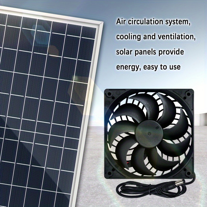 15W Solar Powered Dual Cooling - Outdoor Power Kit review and price